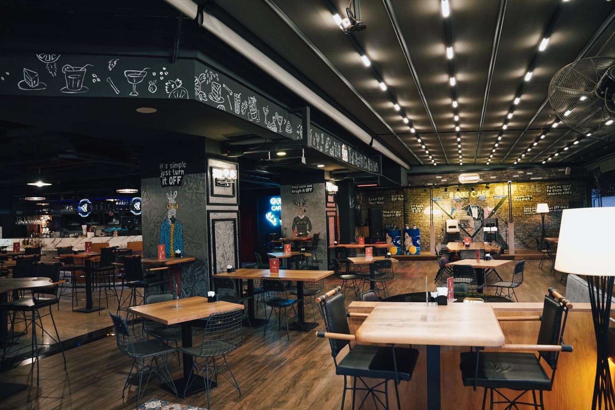 安卡拉新公园酒店 外观 照片 The interior of a typical restaurant